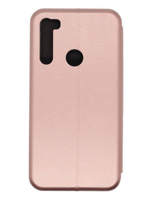 

Чехол-книжка Xiaomi Redmi Note 8 Розовое золото \ чехол-книга Redmi note 8 магнитная есть отдел для карты