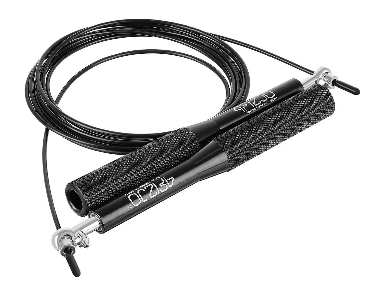 

Скакалка скоростная для кроссфита 3 м 4FIZJO Speed Rope черная