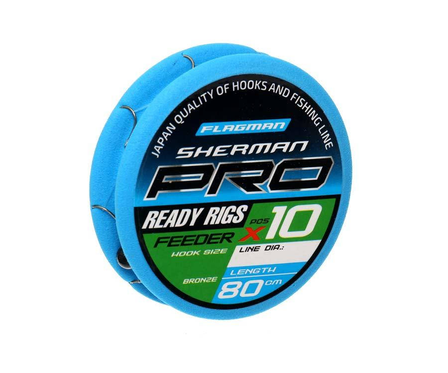 

Готовый поводок Flagman Sherman Pro Feeder Ready Rigs №12