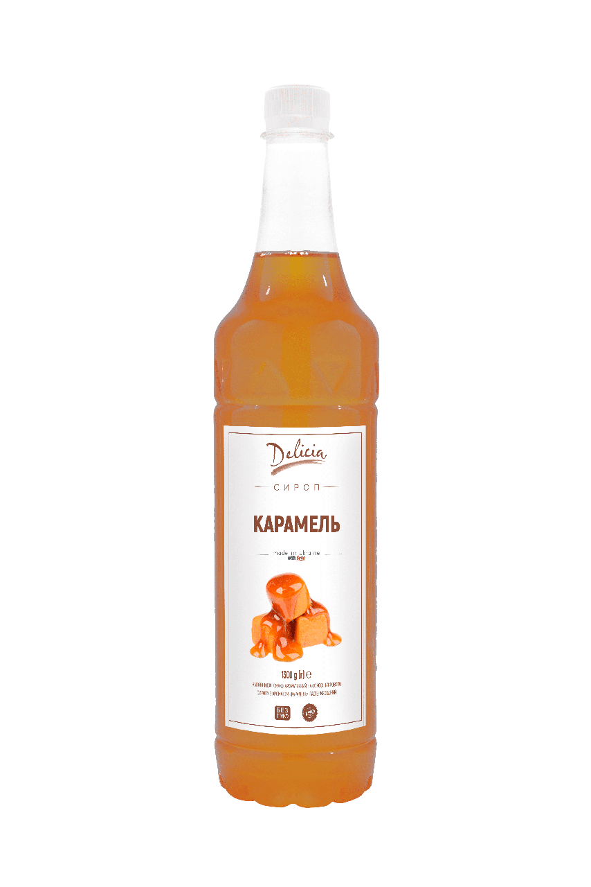 

Сироп Карамель (Ириска) Delicia 1300 г