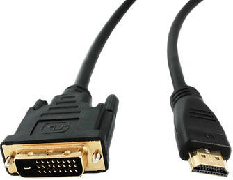 

Кабель HDMI to DVI, Черный