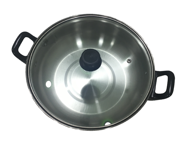 

Сотейник из нержавеющей стали со стеклянной крышкой