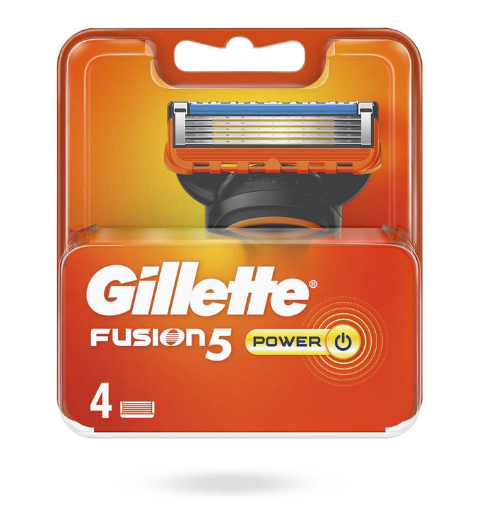 

Сменные картриджи для бритья Gillette Fusion 5 Power 4 шт