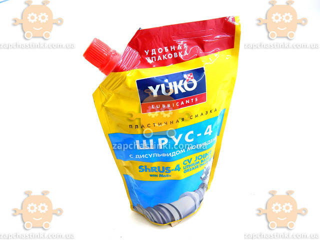 

Смазка ШРУС 375 грамм YUKO (пр-во YUKOIL) З 509943