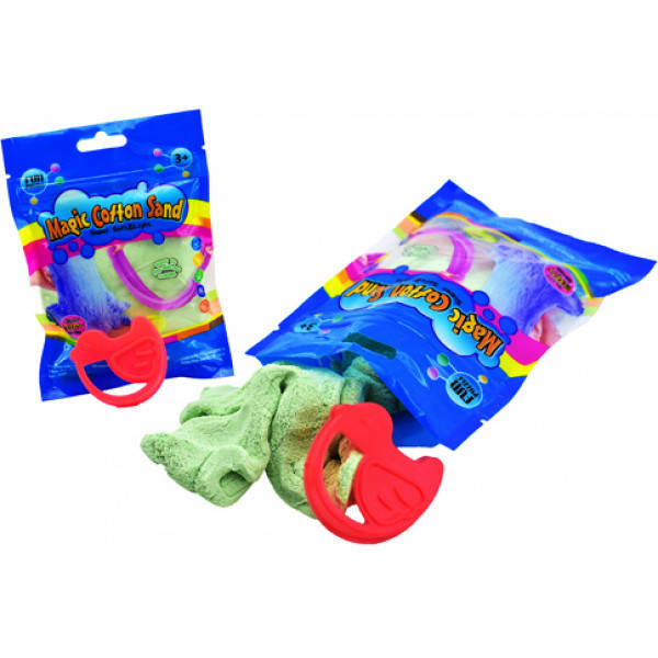 

Нано кинетический песок "Magic Sand" 100 гр. в пакете (200), Песочный