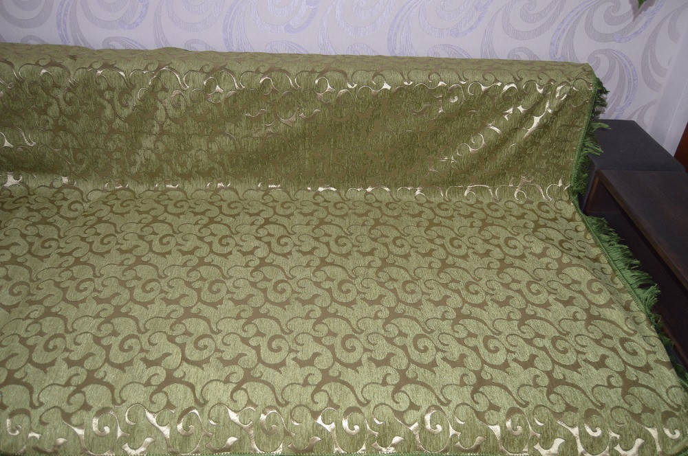 

Покрывало гобеленовое 160*210 и два кресла 90*160 Вензель мелкий, Зелёный