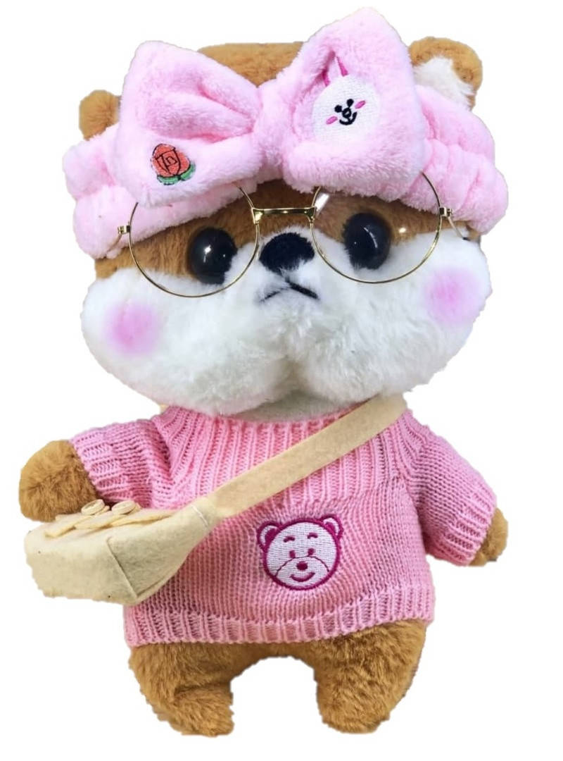 

Мягкая игрушка Собака Сиба Ину Лалафанфан / Lalafanfan Shiba Inu, Разные цвета
