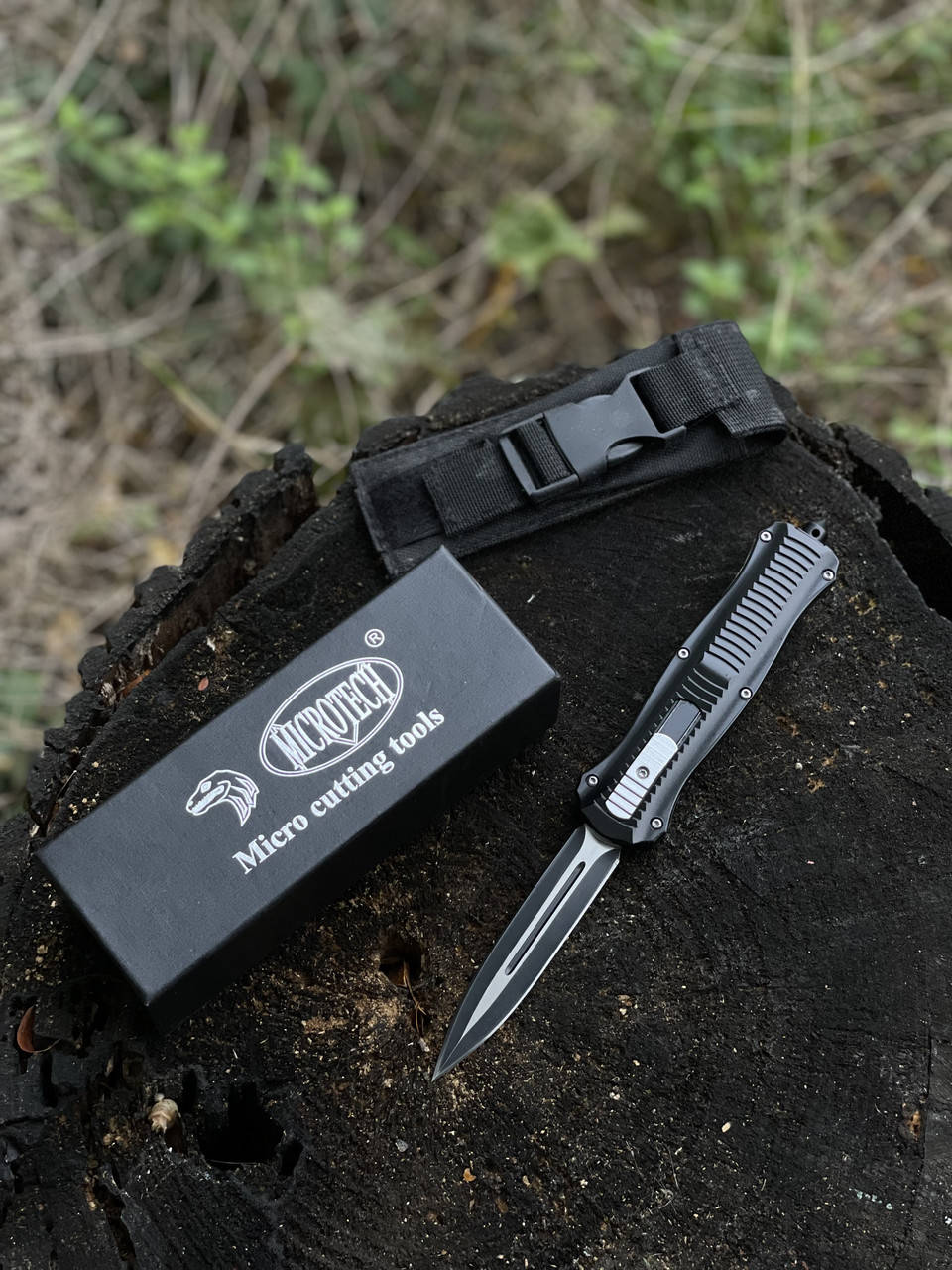 

Ніж викидний фронтальний, Черный