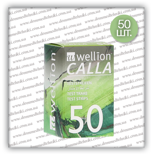 

Тест-полоски Wellion Calla Light 50 шт.