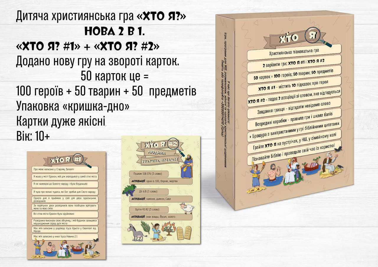 

Біблійна гра «Хто я»