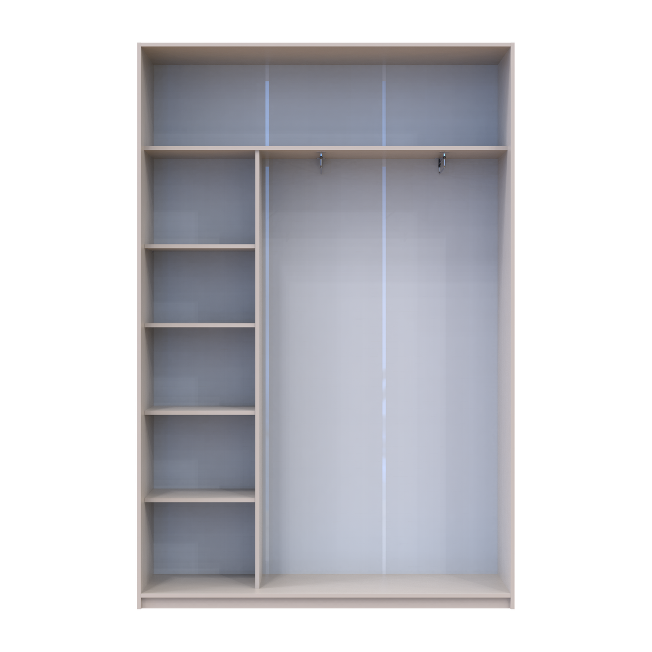 Шафа купе Doros Сіті Лайт Кашемір 2 ДСП 150х45х225 (80736350) 6