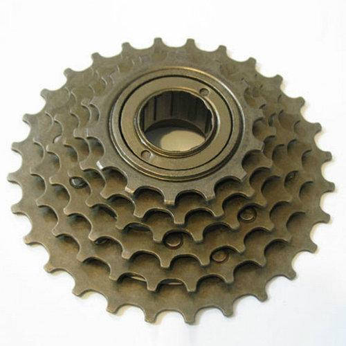 

Трещотка велосипедная DN 97-6 коричневый 6 spd. (14-28Т)