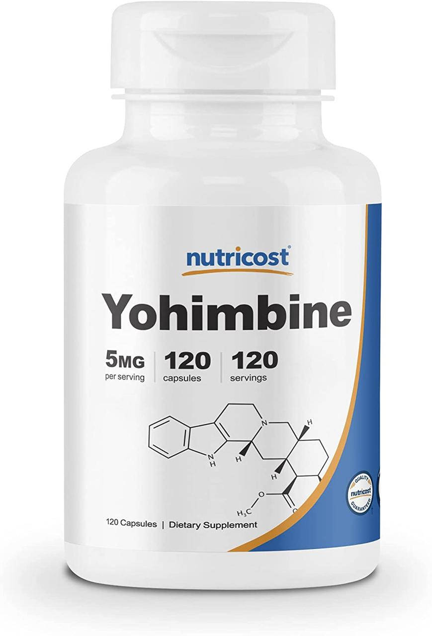 

Nutricost Yohimbine HCl 5mg 120 капсул