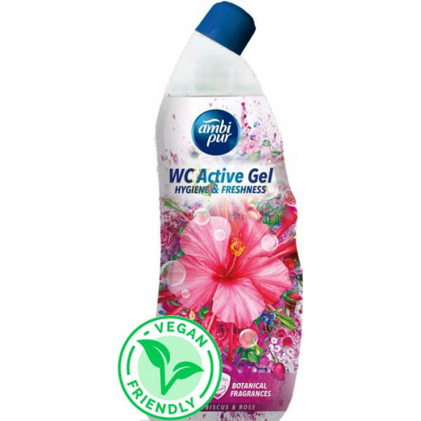 

Гель для туалета Ambi Pur WC Botanical Fragrances Гибикус и роза, 750 мл