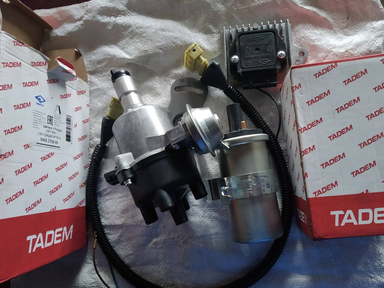 

Бесконтактная система зажигания УАЗ "TADEM" (г. Москва)