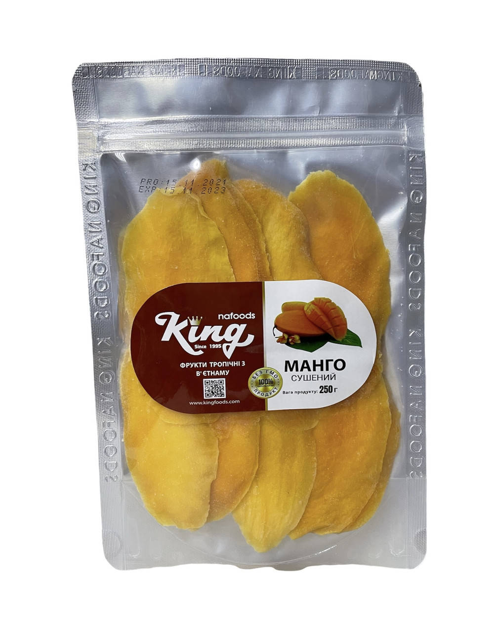 

Манго сушений King 250 г