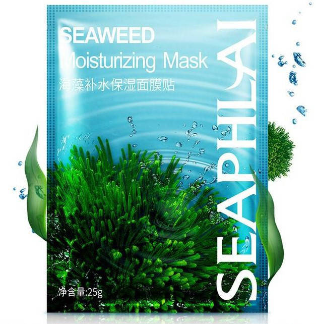 

Тканевая маска с Морскими Водорослями для всех типов кожи seaweed moisturizing mask