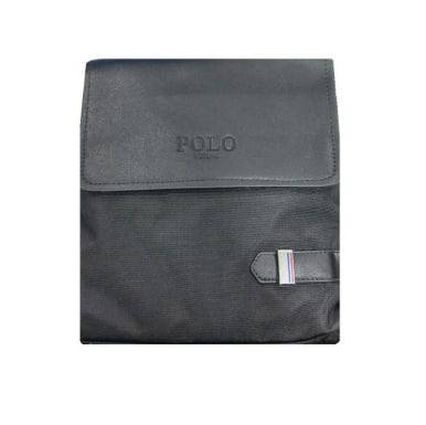 

Мужская сумка через плечо Polo D-09 черная, эко-кожа, прямоугольная, регулировка ремня, Сумка через плечо, Черный
