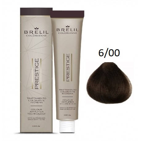 

Краска для волос Brelil Colorianne Prestige 6/00 темный блонд 100 мл