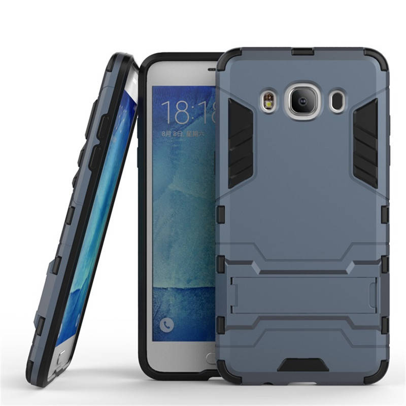 

Чехол Iron для Samsung J5 2016 J510 J510H бронированный бампер Броня Dark Blue