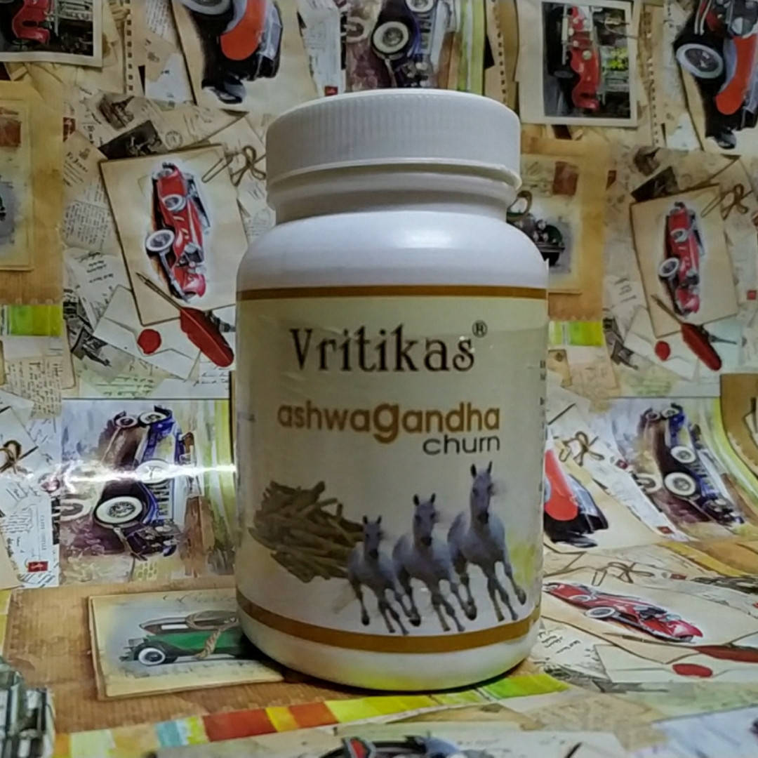 

Ашвагандха порошок Вритикас, Ashwagandha Churn Vritikas, 100 гр