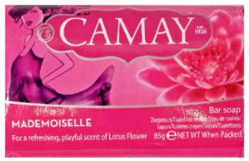 

Туалетное косметическое мыло Camay Mademoiselle "Мадемуазель" 85 г 6221155034076