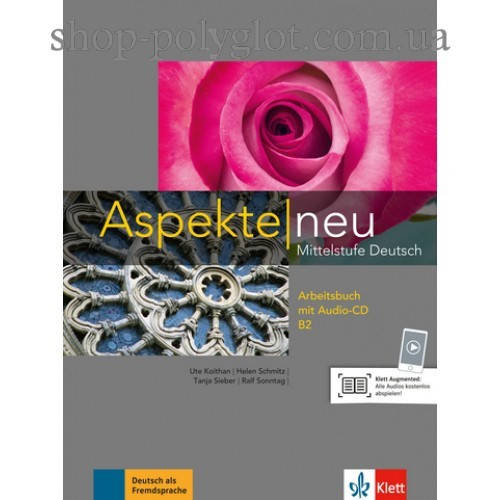 

Рабочая тетрадь Aspekte 2 Neu B2 Arbeitsbuch mit Audio-CD