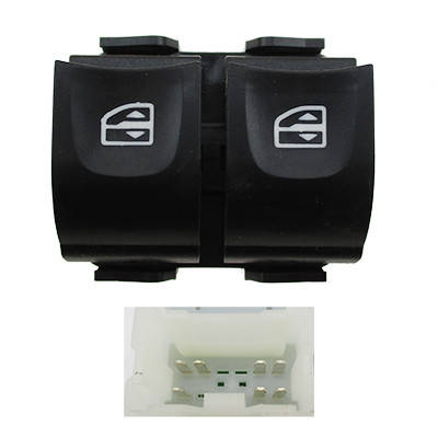 

Кнопка стеклоподъемника двойная Renault Logan 2 Sandero 2, Duster, Trafic 3, Captur, Lodgy, Clio 4 254118044R