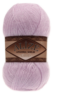 

Пряжа Angora gold simli-27