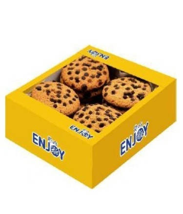 

Печенье нежное песочное Американское с шоколадными дропсами 0,3 кг TM Really ENJOY