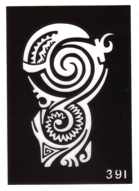 

Трафареты для био-тату (№ 391)