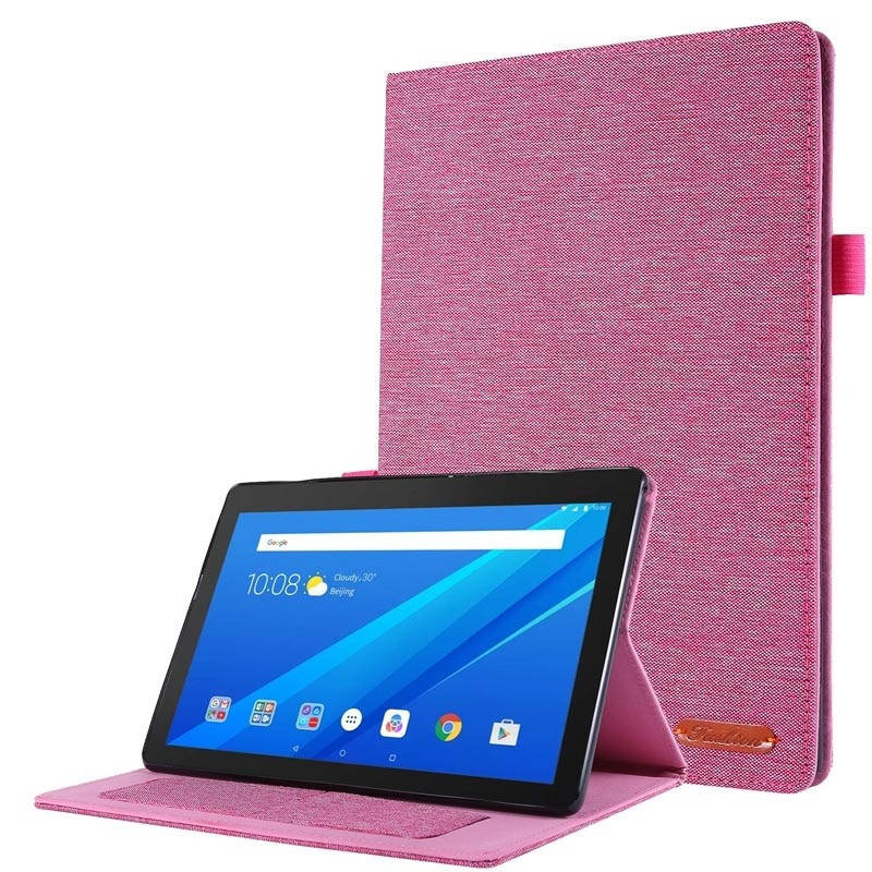 

Чехол Cloth Pattern Case для Lenovo Tab M10 (1Gen) (Wake / Sleep) Rose, Розовый