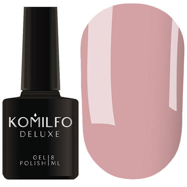 

Гель-лак Komilfo Deluxe Series D057 (приглушенный розово-лиловый, эмаль), 8 мл