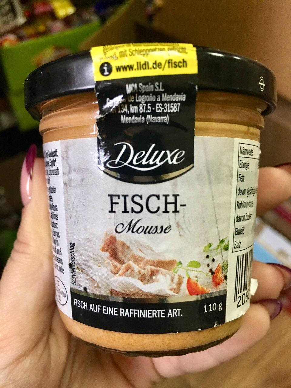 

Паштет Deluxe Fisch - Mousse (Рыба) 110 g