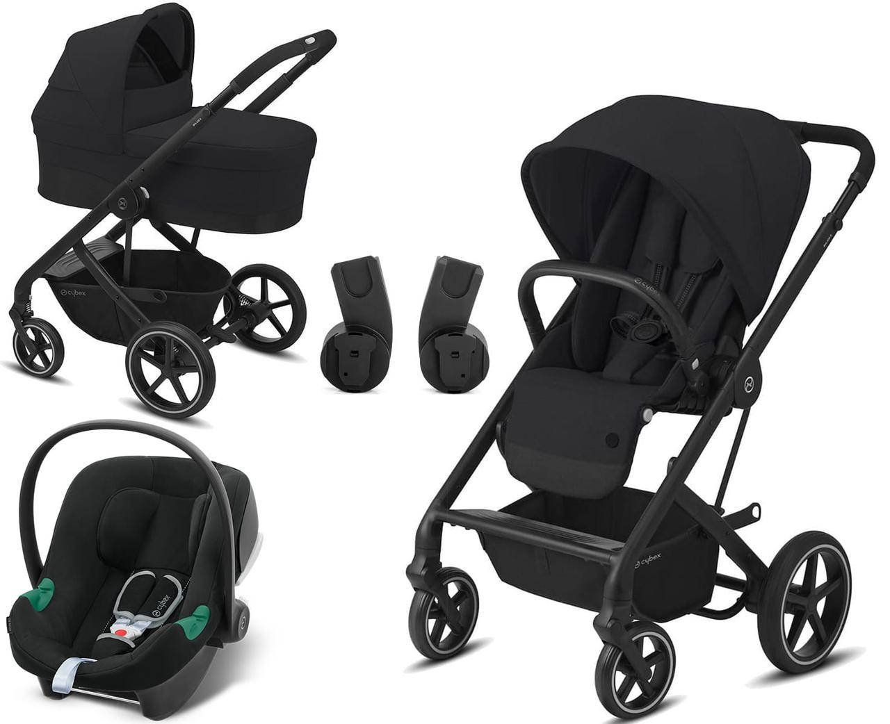 

Универсальная коляска 3 в 1 Cybex Balios S Lux BLK