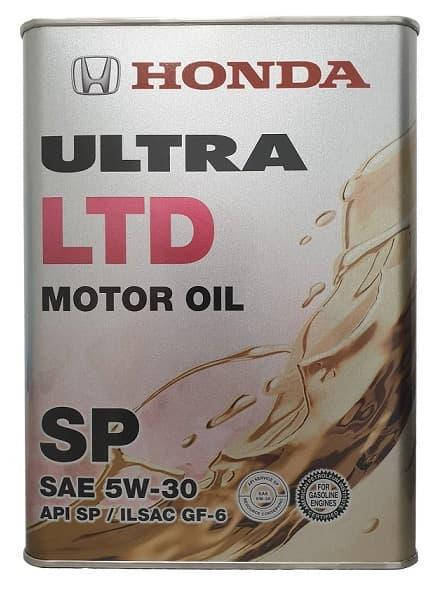 

Моторное масло Honda Ultra LTD 5W-30 4л (0821899974) Оригинал