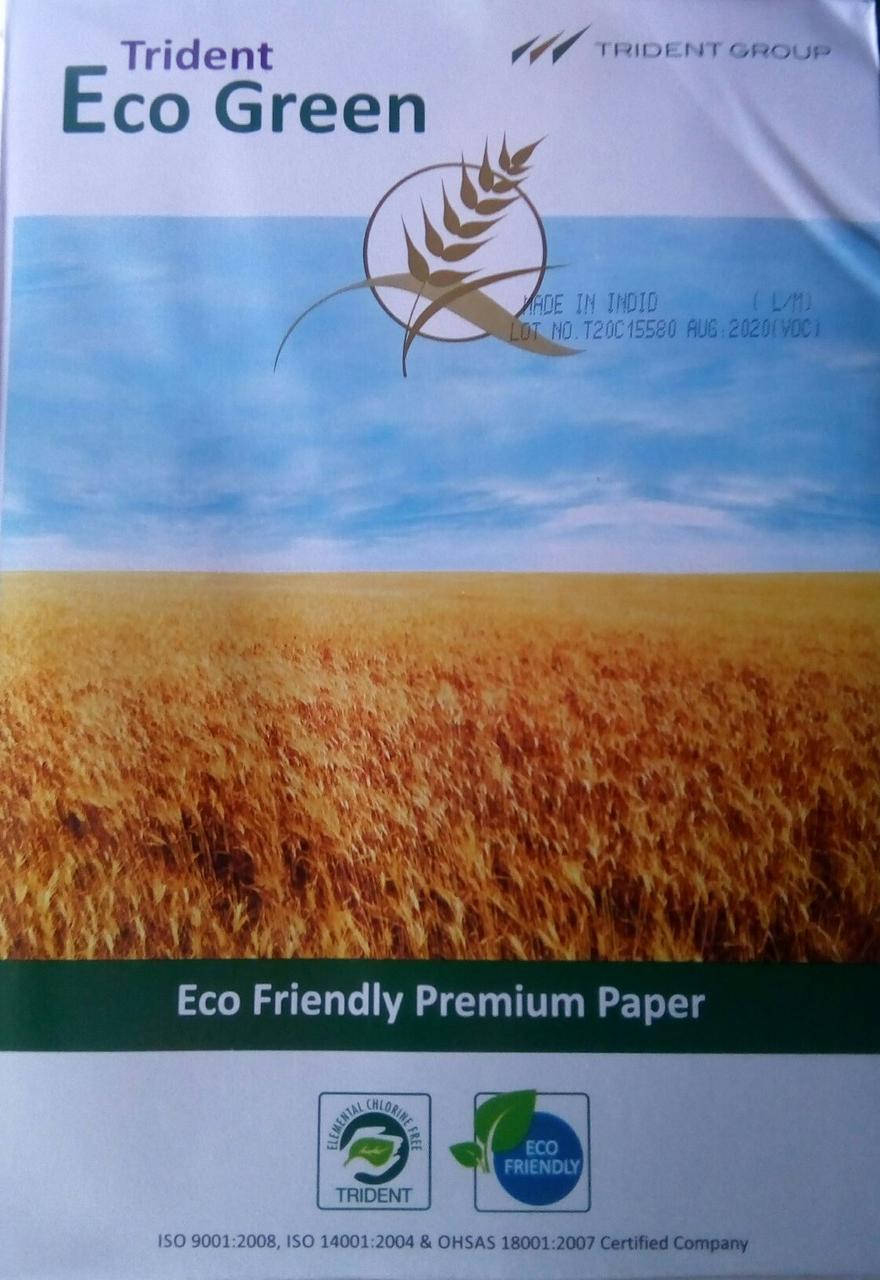 

Папір А4 75г/м Trident ECO GREEN 500арк (5), Зелёный