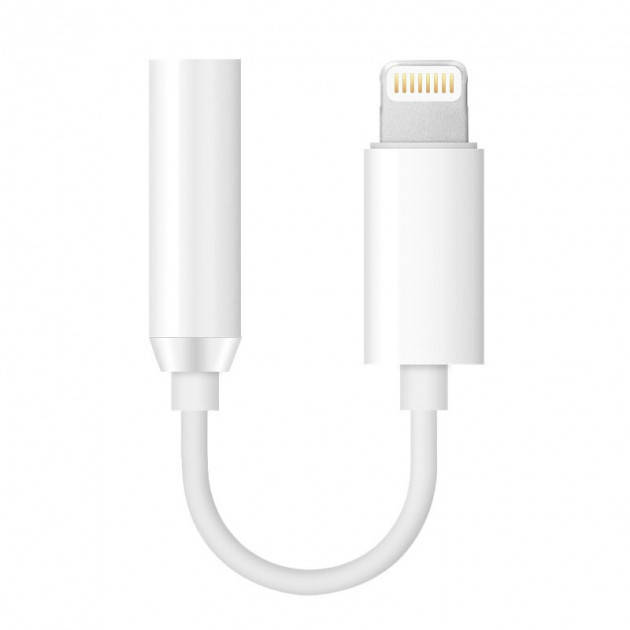 

Переходник Lightning to 3.5 mm Jack J-002 (Белый) h