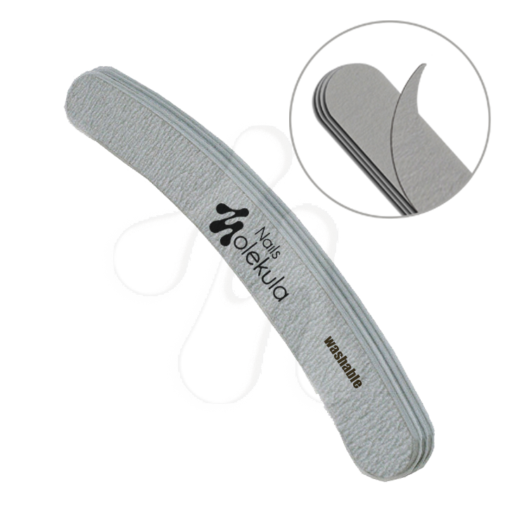 

Пилка для ногтей Molekula M-58 банан 180/240, 6 в 1