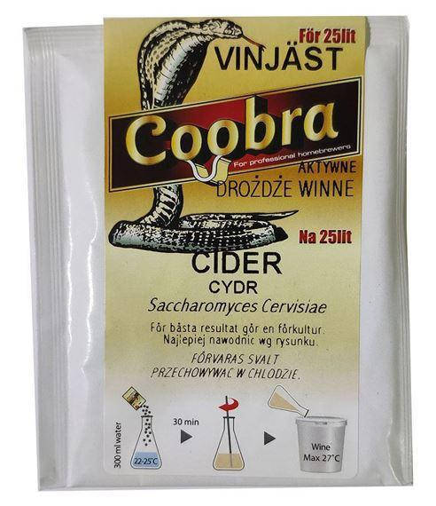

Спиртовые турбо Дрожжи Coobra Cider для сидра (10 г)