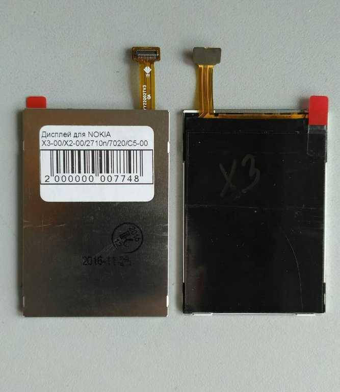 

Дисплей для NOKIA X3-00 X2-00 2710n 7020 C5-00