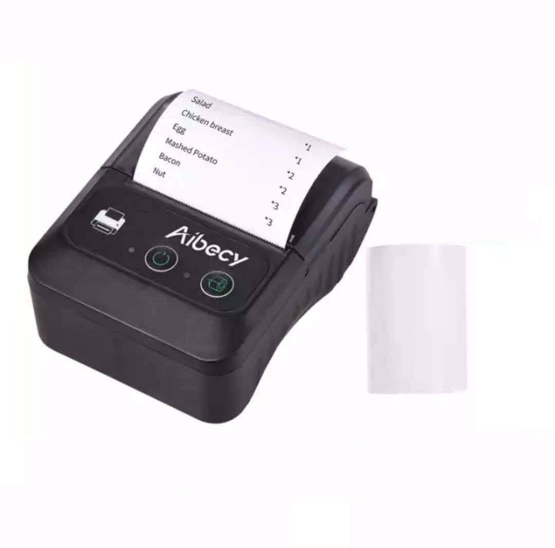 

Принтер для чеков, термопринтер Aibecy с bluetooth, USB
