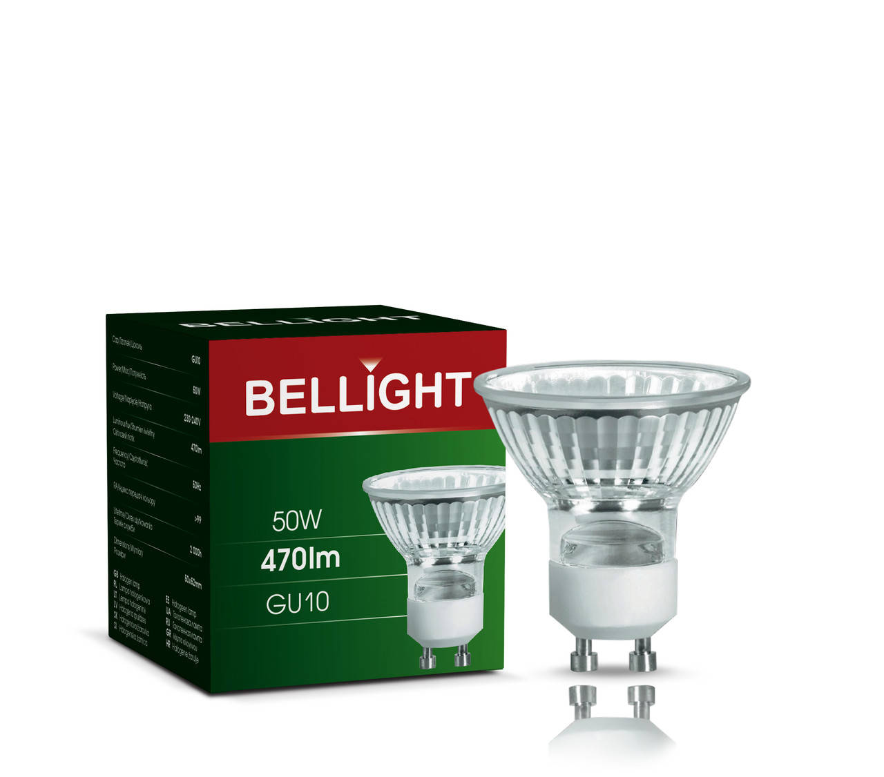 

Галогенная лампа GU10 230V 50W clear