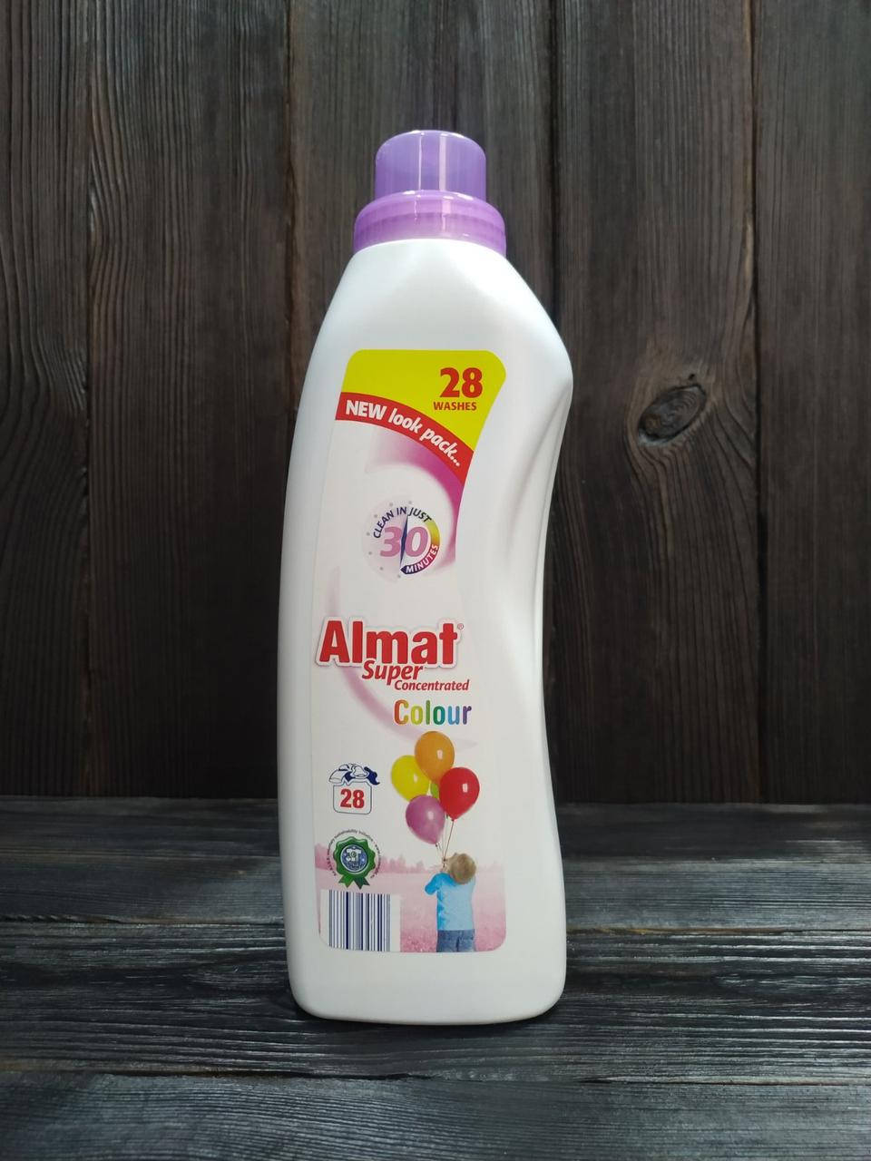 

Almat супер концентрированный гель для стирки цветных вещей 1л -28 ст