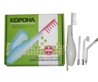 

Дарсонваль «Корона-5» в коробке