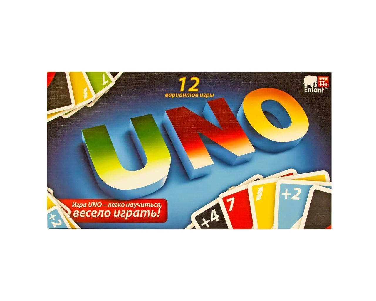 

Настольная карточная игра Уно Uno Danko toys 10966. Настольные игры