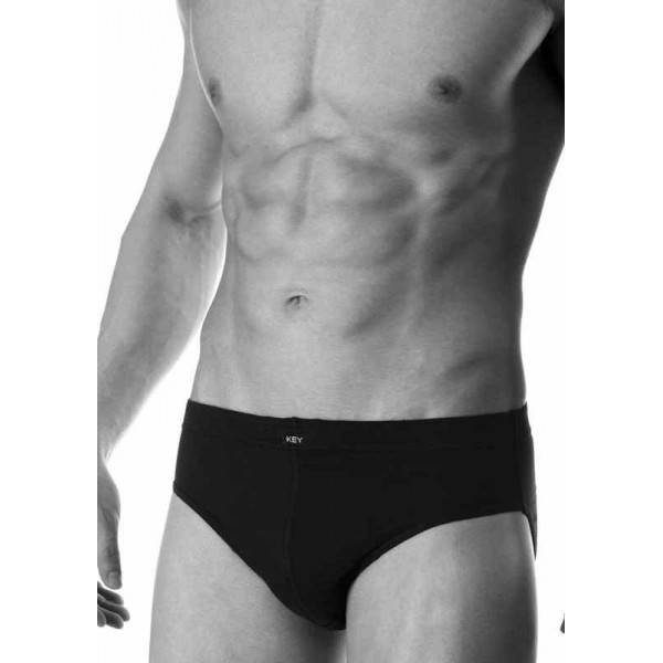 

Трусы мужские KEY MPC-126 3XL-4XL, хлопок, Польша, Черный