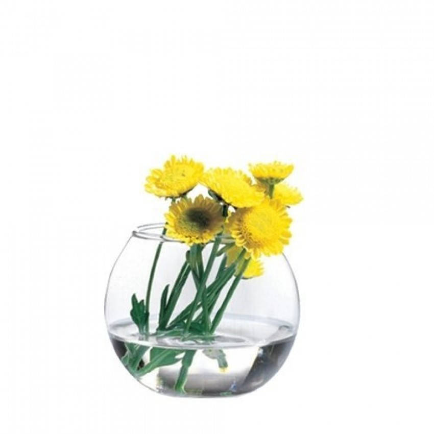 

Ваза стеклянная h-8 d-10 см Pasabahce Flora 43407, Прозрачный