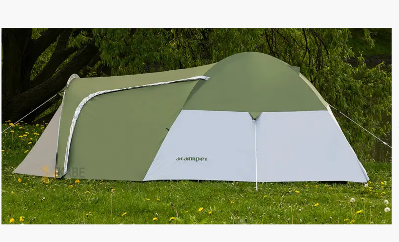 

Палатка 4-х местная Presto Acamper MONSUN 4 PRO зеленый - 3500мм. H2О - 4,1 кг., Зелёный