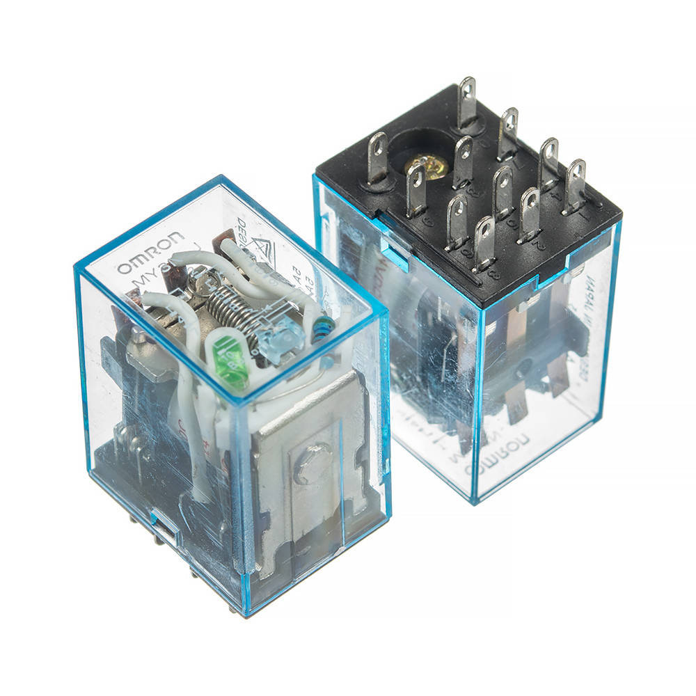 

Реле220V 5A 11pin (3 open 3 close) 13F-MY3NJ-220V